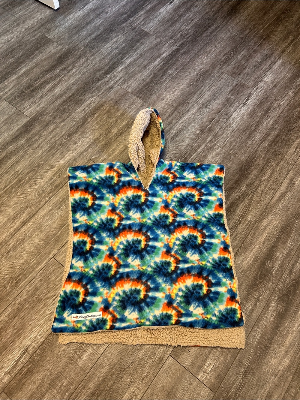 BIRDY BOUTIQUE REVERSIBLE CAR SEAT PONCHO
